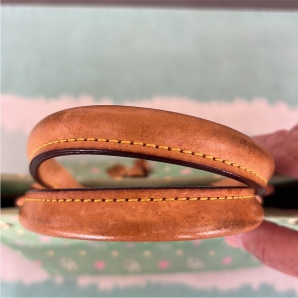 Dooney & Bourke‎ Canvas & Leather Heart Tassel Purse - Picture 7 of 13